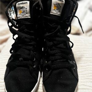 Reebok Black High-Top Sneakers